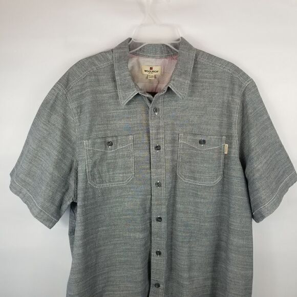 WOOLRICH SHORT SLEEVE SHIRT. SIZE XXL. VERY NICE! - Picture 6 of 15